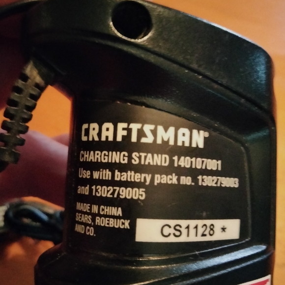 Genuine Craftsman 19.2v Compact Nicd Battery Charger Charging Stand - Picture 5 of 8